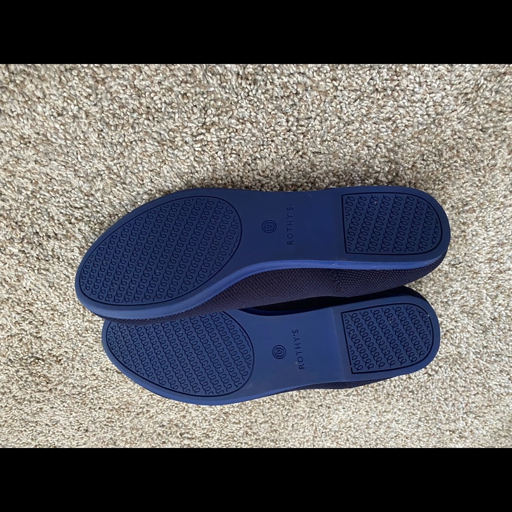 Rothy’s shoes,navy, EUC